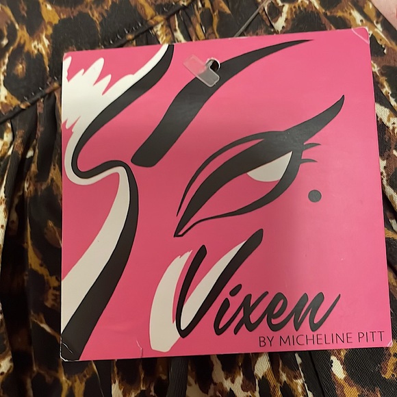 Vixen Leopard Swing Skirt - Picture 4 of 5